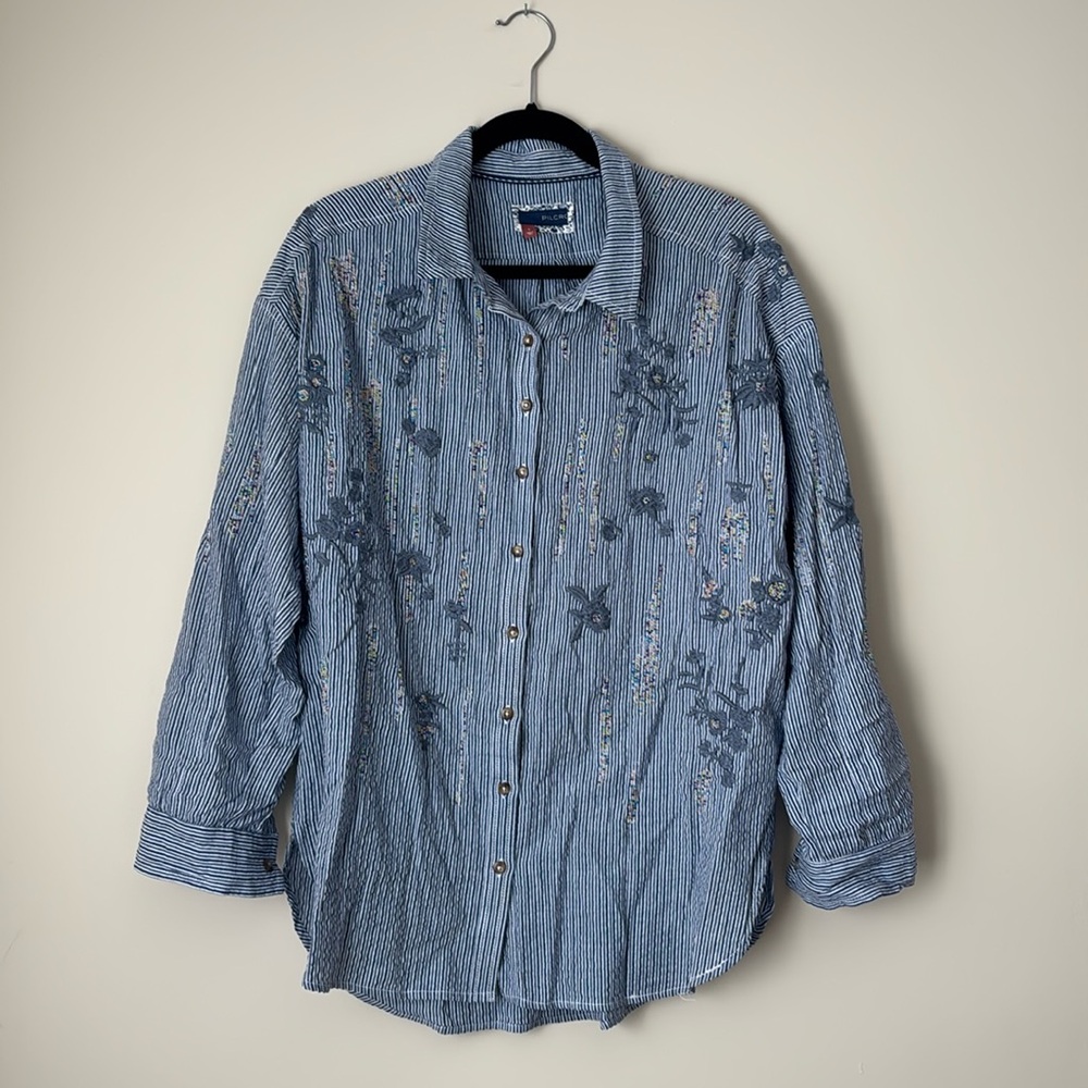 Anthropologie Pilcro button down